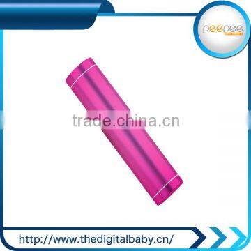 2014 Super Slim Mini Cylinder Power Bank 2600mah photo-2