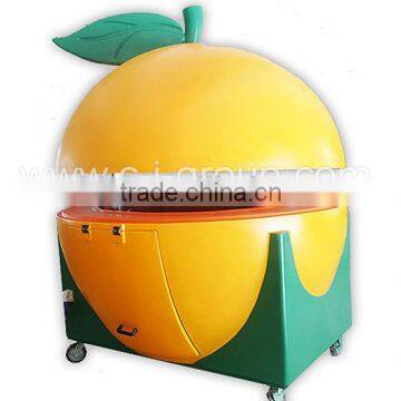 factory direct outdoor juice bar kiosk/coffee kiosk design for street, event purpose kiosk