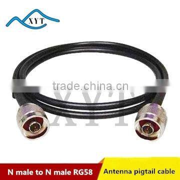 Factory Price N Male to N Male RG58 WiFi Coaxial Cables