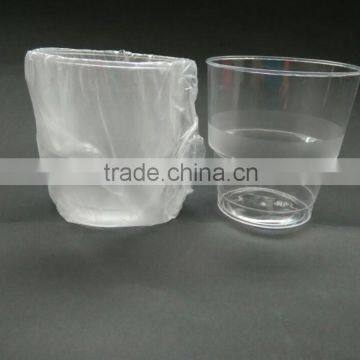 200ml,250ml PS Material cups/ PS clear glass cup/airline cup