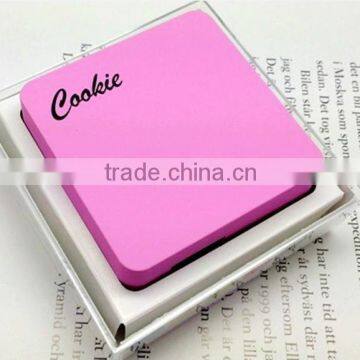 square shape cookie power bank 2800 mah mini power bank supply