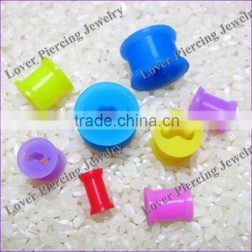 Silicone Ear Tunnels / Plugs [SI-S495]