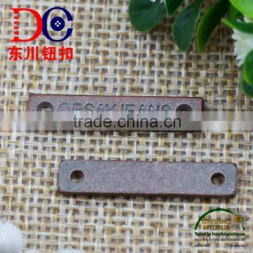 Garment Accessories Custom Metal Logo Plate for Handbags, Jeans,Bag and Overcoat photo-6
