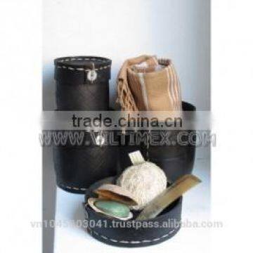 Rubber stoarge pots with lid