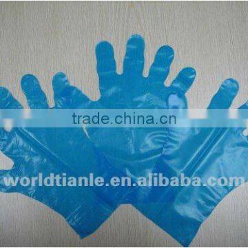 Hair dyeing glove made from CPE,PE,EVA