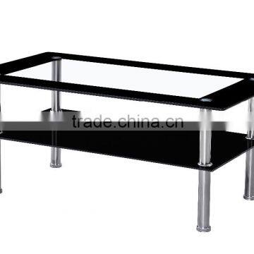 Hot Glass Stainless steel coffee tables for sale