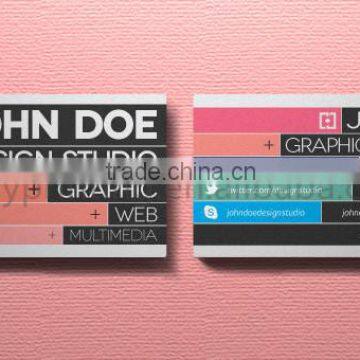 4 Color Business Card Customized 3D Name Card Printing photo-5