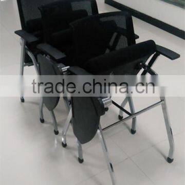 best pice training table task chair with writing pad