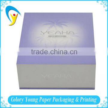 Luxury paper magnet box with close