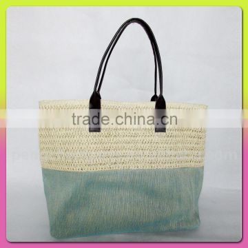 Elegant Designer Jute With Crochet Bag Ladies Handbag Wholesale