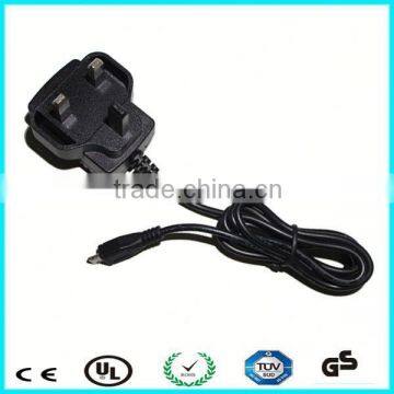 TUV certified 12v electrical eu dc plug power adapter