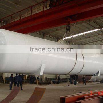 10 M3 Cryogenic Liquid Nitrogen Oxygen Tank , Natural Gas Storage Tanks