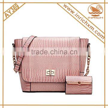 PU Crocodile Leather Woman Single Shoulder Bag photo-3