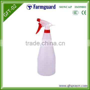 small plastic sprayer bottle 750ml white