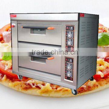 2 deck 4 trays gas oven with stone,bakery equipment