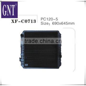 excavator cooling parts PC120-5 radiator