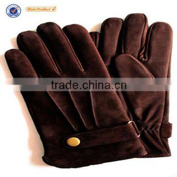 leather glove ,fashion glove ,sheep suede gloves for ladies