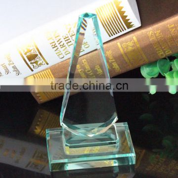 wholesale cheap blank glass trophy award