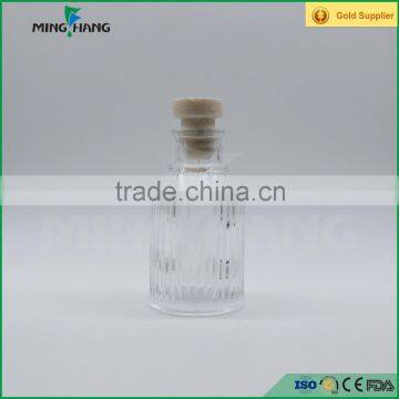 Wholesale Round Reed Diffuser Glass Bottles With Cork photo-3