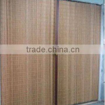 Bamboo folding door