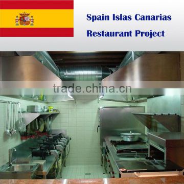 Spain Islas Canarias Restaurant Kitchen Design