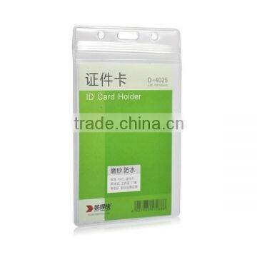 Supplier RBD 0.4mm PVC Soft Frosted Badge Holder D4024 photo-4