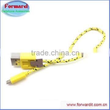 woven usb2.0 Otg micro usb cable