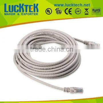 Cat6 UTP Ethernet Patch Cable in Gray 25 Feet