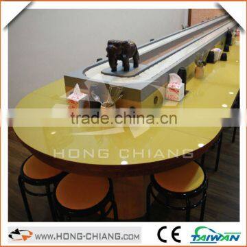 Sushi Conveyor Rotary System - Single Deck Styles - Special Coating for Track photo-4
