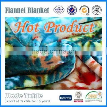 Korean High Quality Plain Printing Super Soft Coral Fleece Blanket photo-3