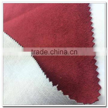 polyester faux suede fabric