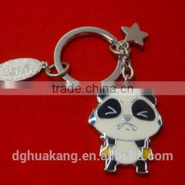 2016 Factory Price Panda Mascot Keychain Special Design Cute China Style Zinc Alloy Keyring photo-3