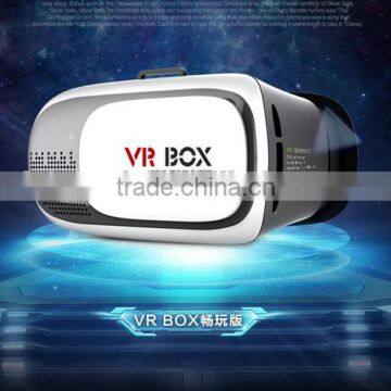 Google cardboard HeadMount VR BOX 2.0 Version VR Virtual 3D Glasses for 3.5" - 6.0" Smart Phone + bluetooth remote controller