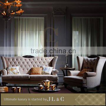 Living Room 2016 New Design Three-seat Sofa AS06-23 from China Supplier-JL&C Luxury Home Furniture