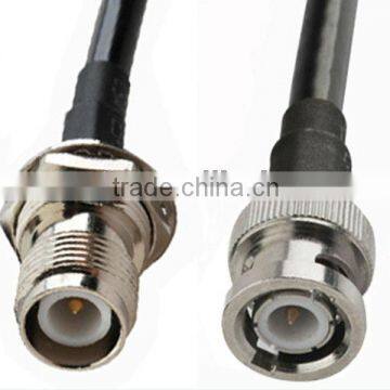 RF Cable Assembly BNC Male to RP-TNC Female cable LMR195/RG58 for