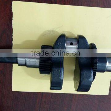 186F crankshaft with gears for Machinery parts and diesel engine spare parts