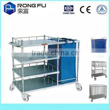 hospital linen trolley(stainless steel material)