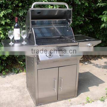 Table Outdoor Gas BBQ Grill 3 Burners BBQ Gas Grill