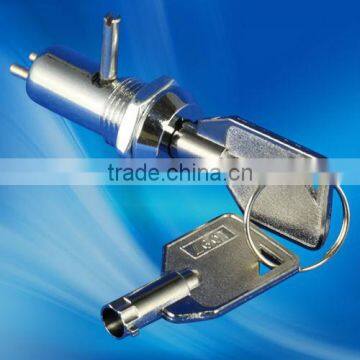 Dual Functioned Tubular Key Lock Switch