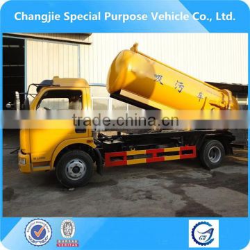 dongfeng 6m3 sewage drainage truck