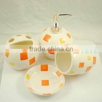 hot sale ceramic unique bathroom sets