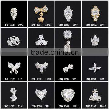 2014 New design Zircon nail art stickers