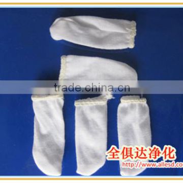 White Microfiber finger cot cotton finger cot