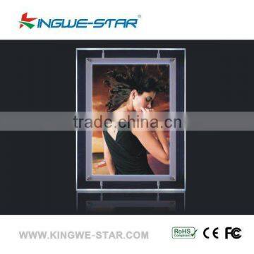 Magnetic led light box advertising