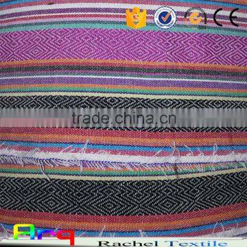 Multi Colored Fabric With Many Bright Color, Stripe Design Using for Home Textile or Garments Quality Choice photo-2