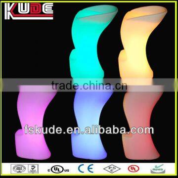 wireless remote control led funny bar stool/unique bar stools