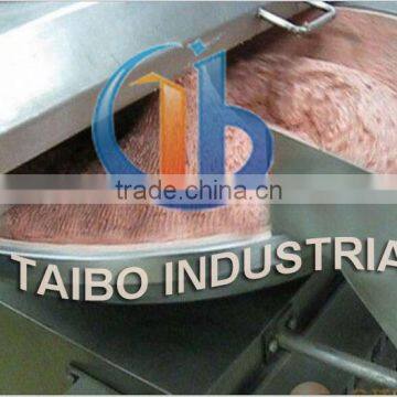 High Speed Bowl Cutter Filled With Meat for Chopping