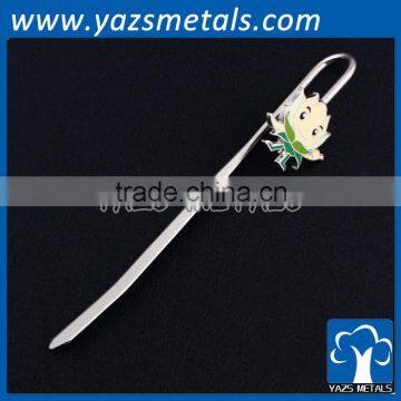 simple silver plainting bookmark for wholesale