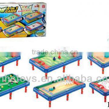 Popular 6 in 1 Snooker Table Child Toy