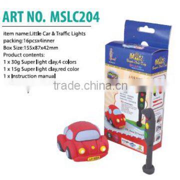 hot sale children modeling clay non-toxic little car